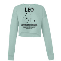 Leo Zodiac Sign Cropped Sweater | Artistshot