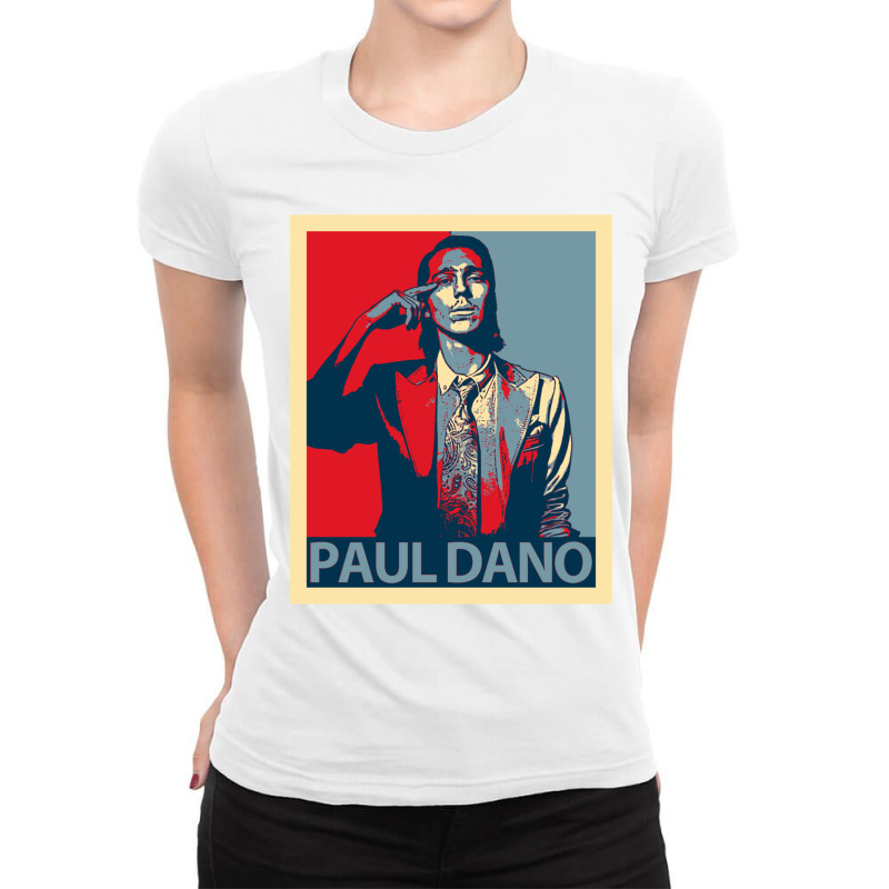 Paul Dano Ladies Fitted T-Shirt by cm-arts | Artistshot