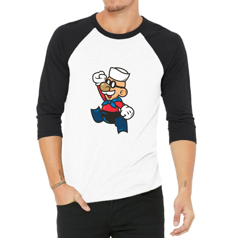 Super Jump Bb, Barnacle Boy 3/4 Sleeve Shirt by komplenan | Artistshot