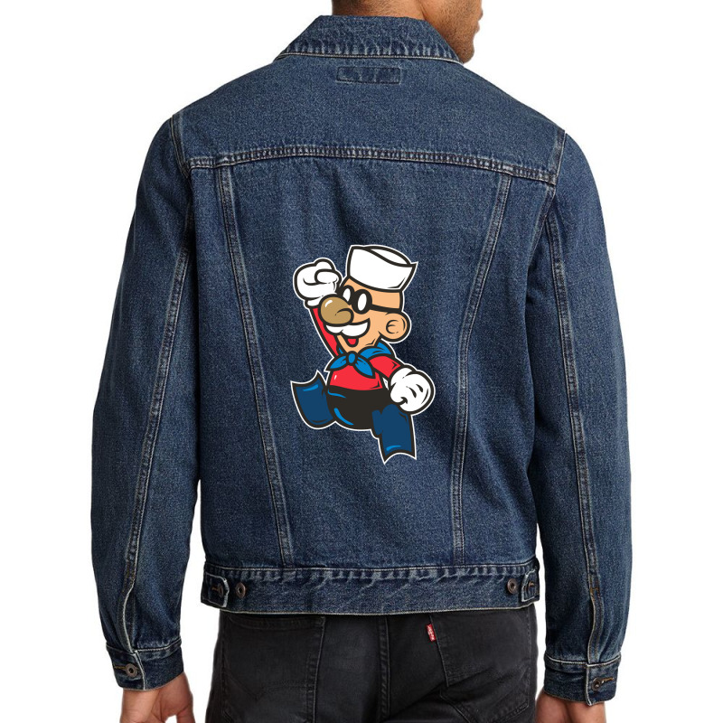 Super Jump Bb, Barnacle Boy Men Denim Jacket by komplenan | Artistshot