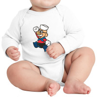 Super Jump Bb, Barnacle Boy Long Sleeve Baby Bodysuit | Artistshot