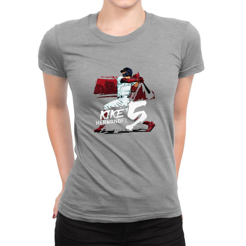 Enrique Hernandez State Ladies Fitted T-Shirt by pandakarto28 | Artistshot