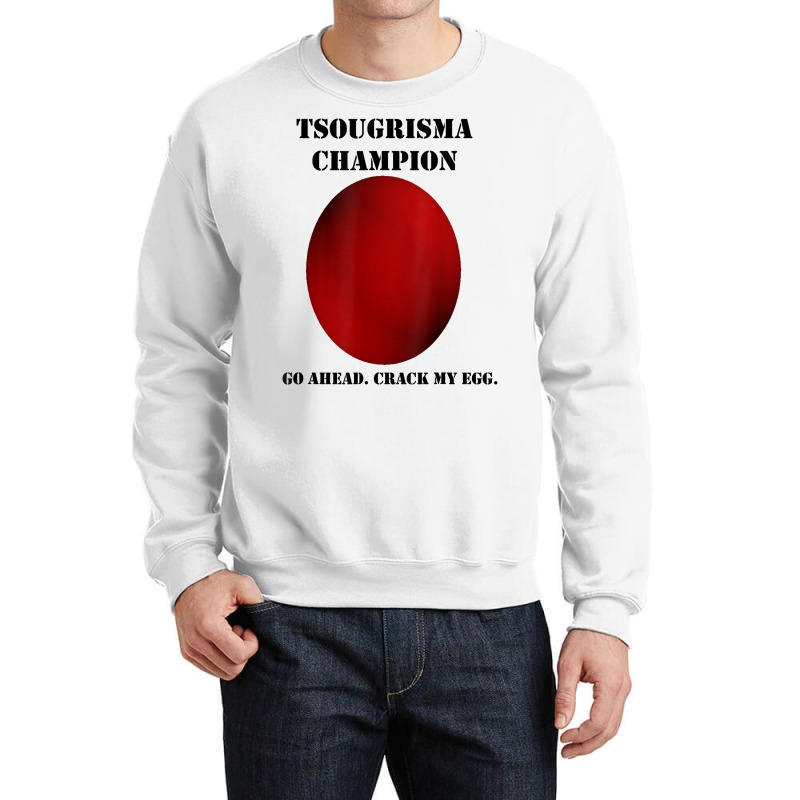 Greek Orthodox Easter Funny T Shirt Red Egg Crewneck Sweatshirt | Artistshot