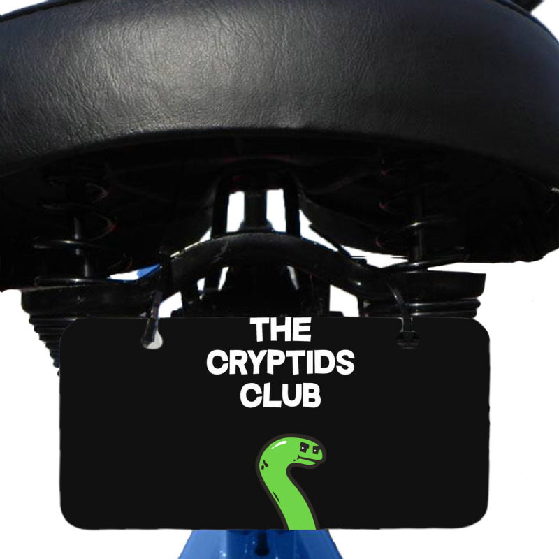 The Cryptids Club, Club Bicycle License Plate | Artistshot