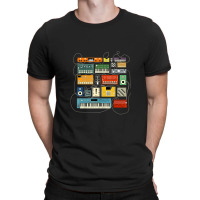 Synthesizer And Drum Machine For Electronic Musician T-shirt | Artistshot