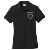 Paradise Lost, Drown In Darkness, The Early Demos, Paradise Lost Paint Ladies Polo Shirt | Artistshot