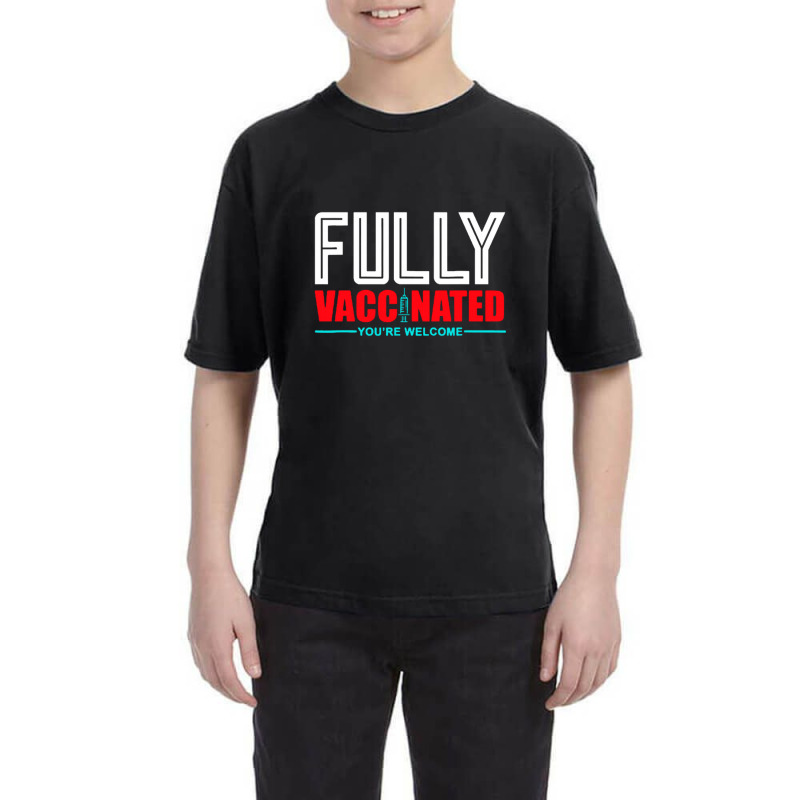 Fully Vaccinated Youth Tee by romildaokta | Artistshot