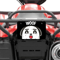 Woof, Dog Atv License Plate | Artistshot