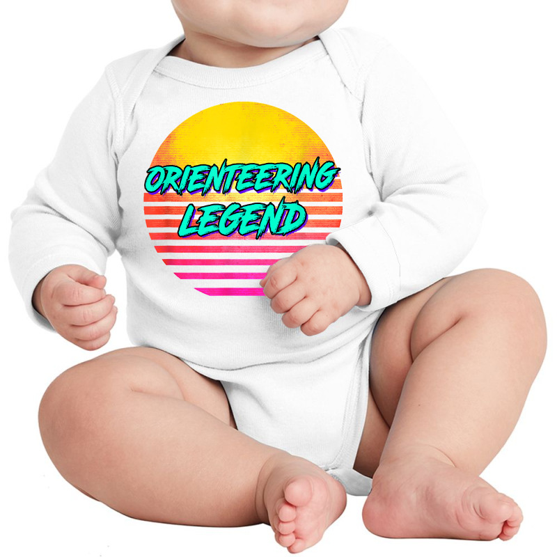 Funny Orienteering T Shirt Long Sleeve Baby Bodysuit | Artistshot