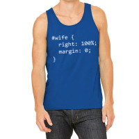 Funny Programming Wife Right Margin Tank Top | Artistshot