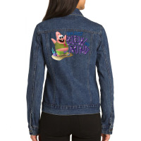 Womens Kamp Koral Just Blew My Mind V-neck Ladies Denim Jacket | Artistshot