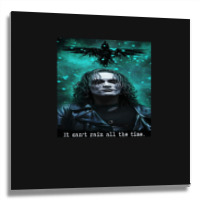 The Crow Metal Print Square | Artistshot