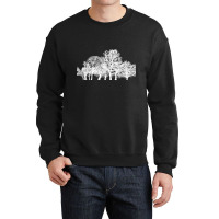 Tree Silhouette Design2 Crewneck Sweatshirt | Artistshot