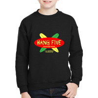 Hang Five (dark Variant)   Adam West Youth Sweatshirt | Artistshot