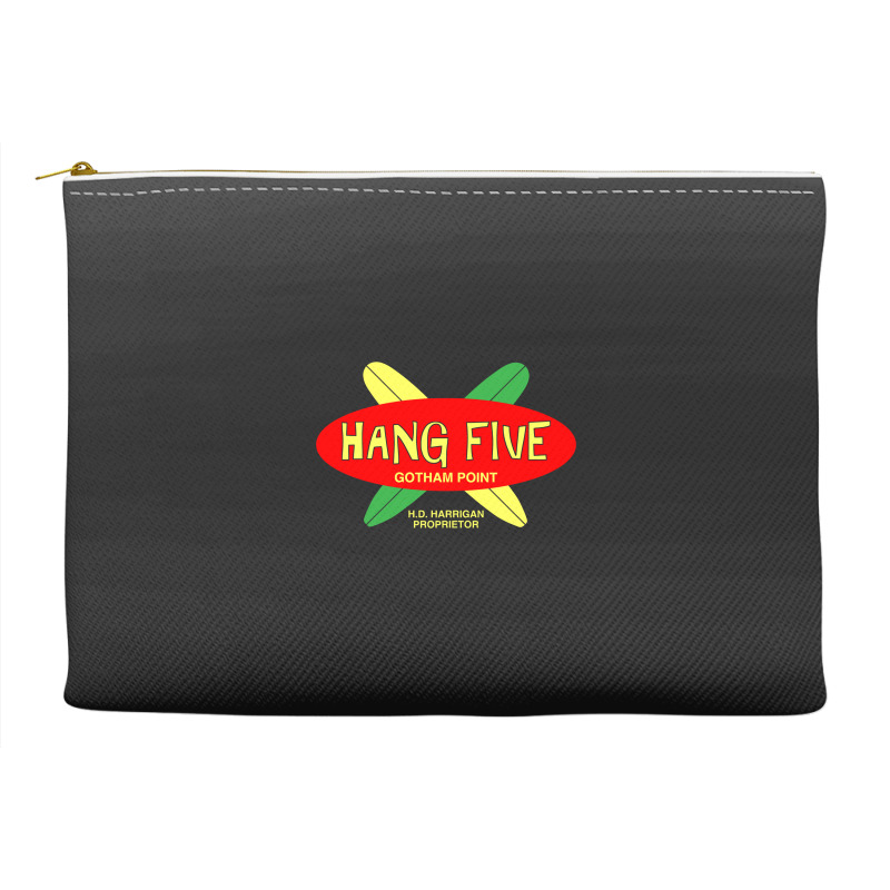 Hang Five (dark Variant)   Adam West Accessory Pouches | Artistshot