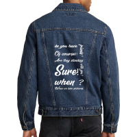 The Fake Friends   White Men Denim Jacket | Artistshot