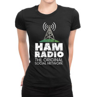 Amateur Radio Gifts   Ham Radio Operator Pullover Hoodie Ladies Fitted T-shirt | Artistshot