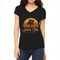 Vintage Joshua Tree National Park Retro Women's V-neck T-shirt | Artistshot