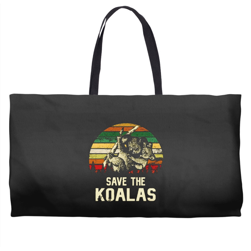 Save The Koala, Save, The, Koala, Save The Koala Vintage, Save The Koa Weekender Totes | Artistshot