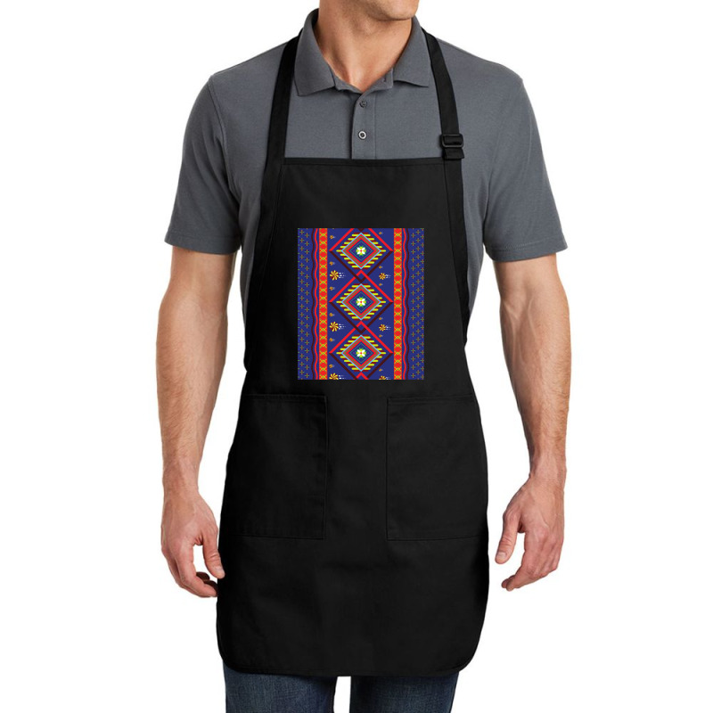 Vintage Antique Oriental Berber Moroccan Style Design Full-length Apron | Artistshot