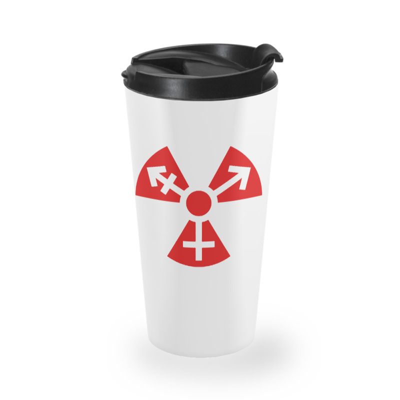 Trans Radiation Travel Mug | Artistshot