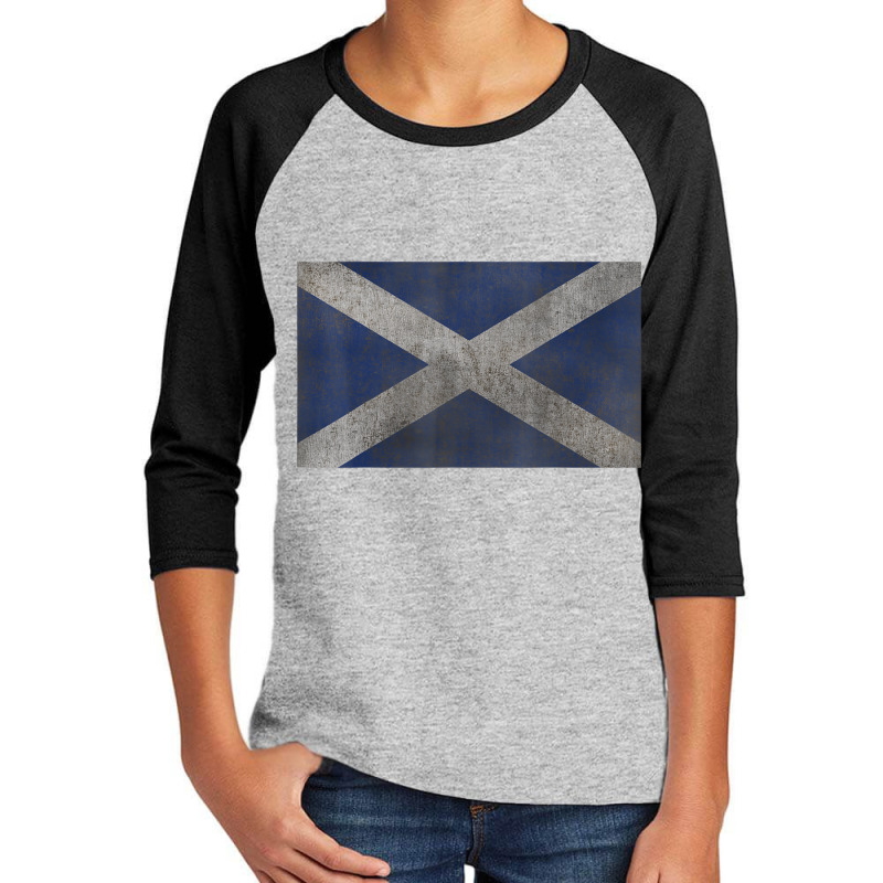 Scotland Flag Youth 3/4 Sleeve | Artistshot