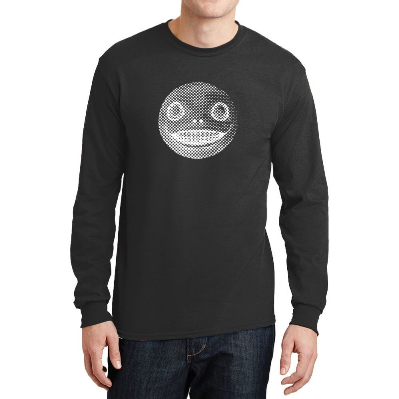 Nier — Emil [white On Black] Long Sleeve Shirts by DonnaClifton | Artistshot