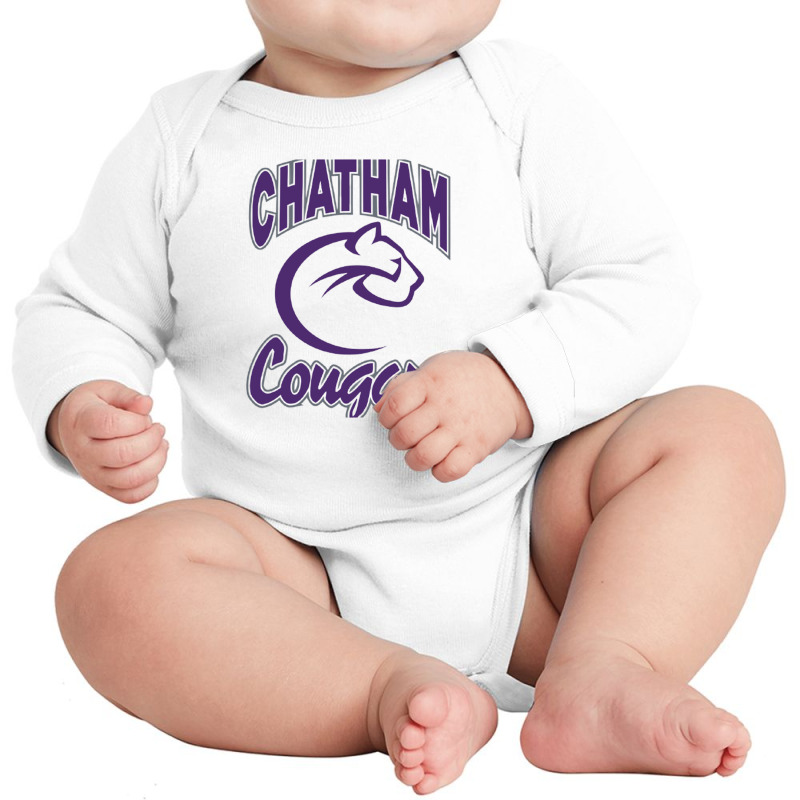 Chatham Cougars Long Sleeve Baby Bodysuit by cm-arts | Artistshot