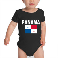 Flag Panama Pullover Hoodie Cool Panamanian Flags Gift Top Baby Bodysuit | Artistshot