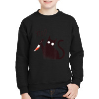 Russian Language Cat With A Knife Saying What Youth Sweatshirt | Artistshot