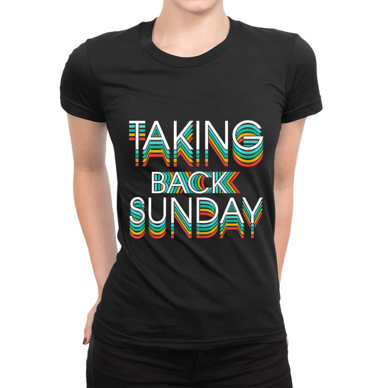 Taking Back Sunday Vintage Ladies Fitted T-Shirt by cm-arts | Artistshot