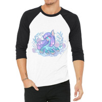 Undersea Amabie 3/4 Sleeve Shirt | Artistshot