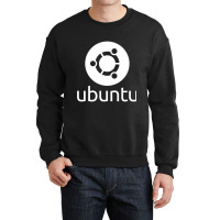 Dark Ubuntu Linux Crewneck Sweatshirt | Artistshot