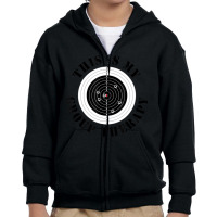 This Is My Group Therapy Gun Range Target Shooting Youth Zipper Hoodie | Artistshot