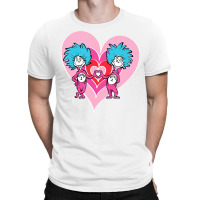 Dr Seuss Thing 1 Thing 2 Love T-shirt | Artistshot