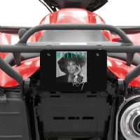 Whitney Houston Shooting Star Atv License Plate | Artistshot