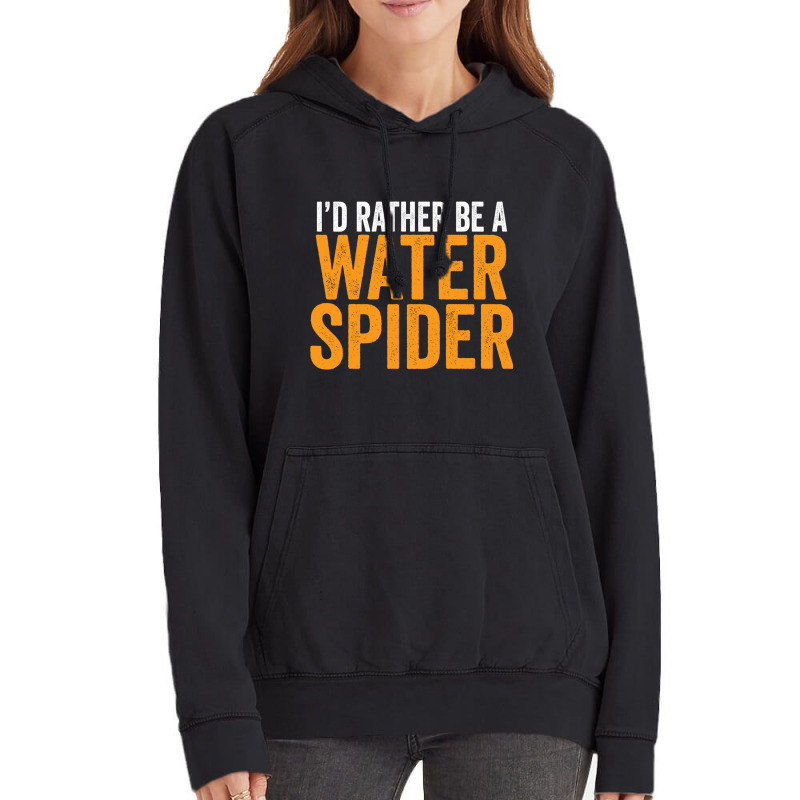 I'd Rather Be A Water Spider Swagazon Waterspider Pullover Hoodie Vintage Hoodie by cm-arts | Artistshot