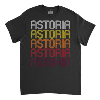 Astoria, Or  Vintage Style Oregon T Shirt Classic T-shirt | Artistshot