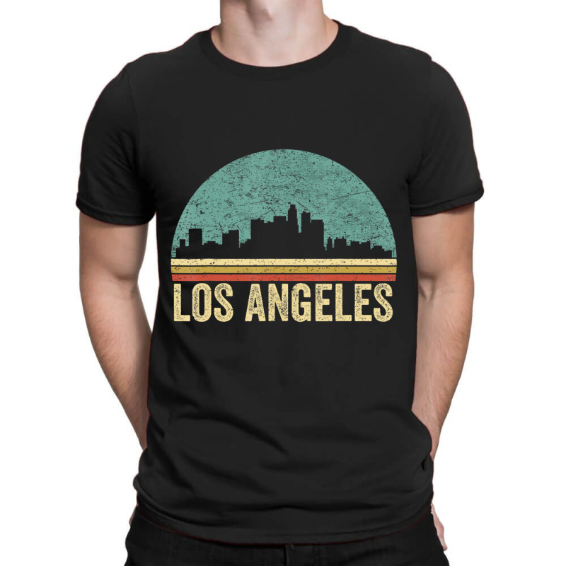 Retro Vintage Los Angeles La Skyline 70s 80s Souvenir T-shirt | Artistshot