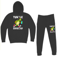 Turtle Running Team Runner Marathon Sea Turtle Hoodie & Jogger Set | Artistshot