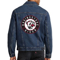 The Basingstoke Bison Classic Men Denim Jacket | Artistshot