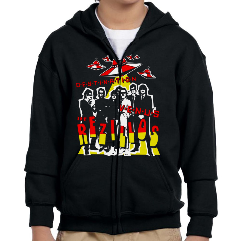 Rezillos Destination Venus,rezillos, Destination, Venus, The Rezillos  Youth Zipper Hoodie by SHOPPPIS9 | Artistshot