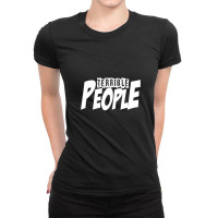 The Terrible Light Ladies Fitted T-shirt | Artistshot