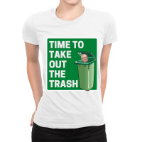 Time To Take Out The Trash - Scott Morrison Ladies Fitted T-shirt | Artistshot