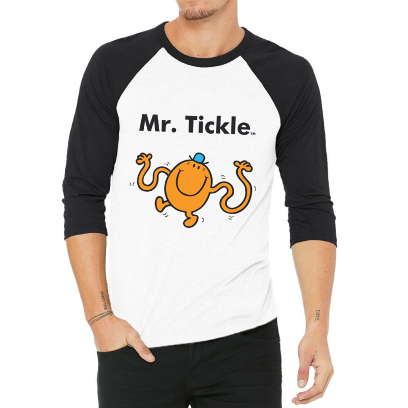 Unique Print With Mr. Tickle Cool 3/4 Sleeve Shirt by LyndiaToma | Artistshot