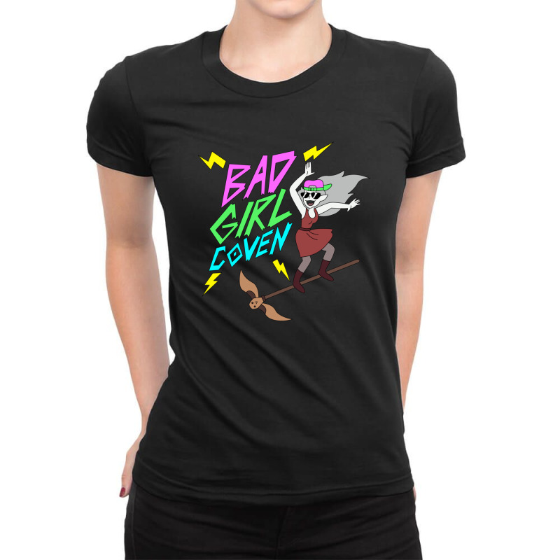 Bad Girl Coven Ladies Fitted T-Shirt by KevinO'Connor | Artistshot