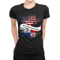 American Grown With Panamanian Roots T Shirt Great Gift Tee Ladies Fitted T-shirt | Artistshot