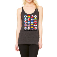 All Latin American Flags Countries Latinoamerica Banderas T Shirt Racerback Tank | Artistshot