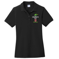 Dramatic Elf Matching Family Group Christmas Party Pajama T Shirt Ladies Polo Shirt | Artistshot