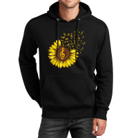 Sunflower Music Note Music Lovers Unisex Hoodie | Artistshot